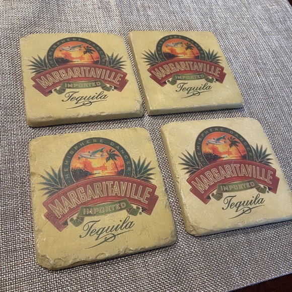 Stone Margaritaville Coasters
